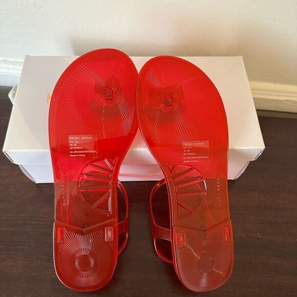 Katy  Perry  Geli Sandal size 9  in red new - Picture 8 of 12